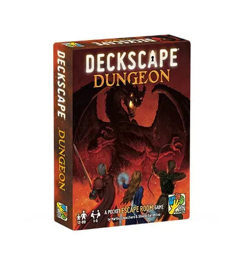 DECKSCAPE (12): Dungeon-Stalo žaidimai-Brain Games LT