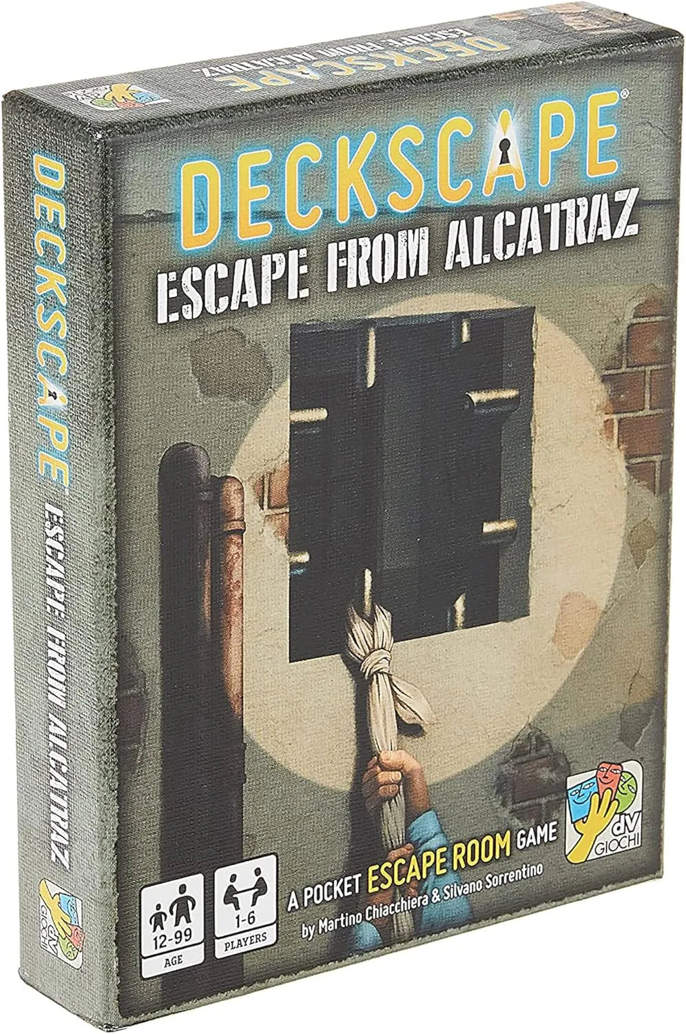 Deckscape: Escape from Alcatraz-Stalo žaidimai-Brain Games LT
