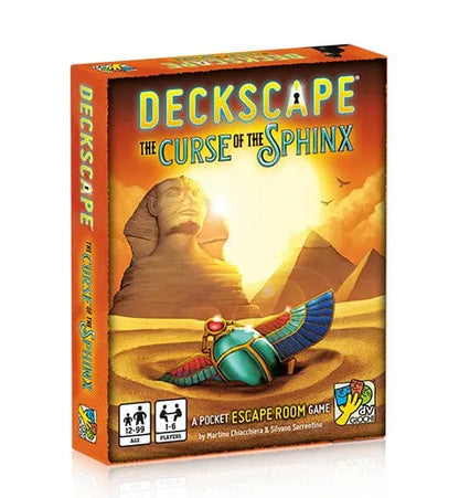 Deckscape: The Curse of the Sphinx-Stalo žaidimai-Brain Games LT