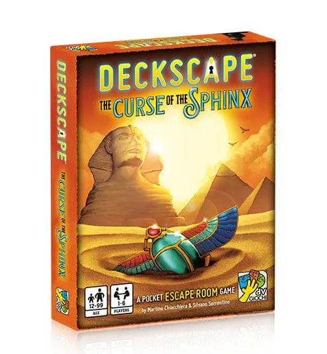 Deckscape: The Curse of the Sphinx-Stalo žaidimai-Brain Games LT