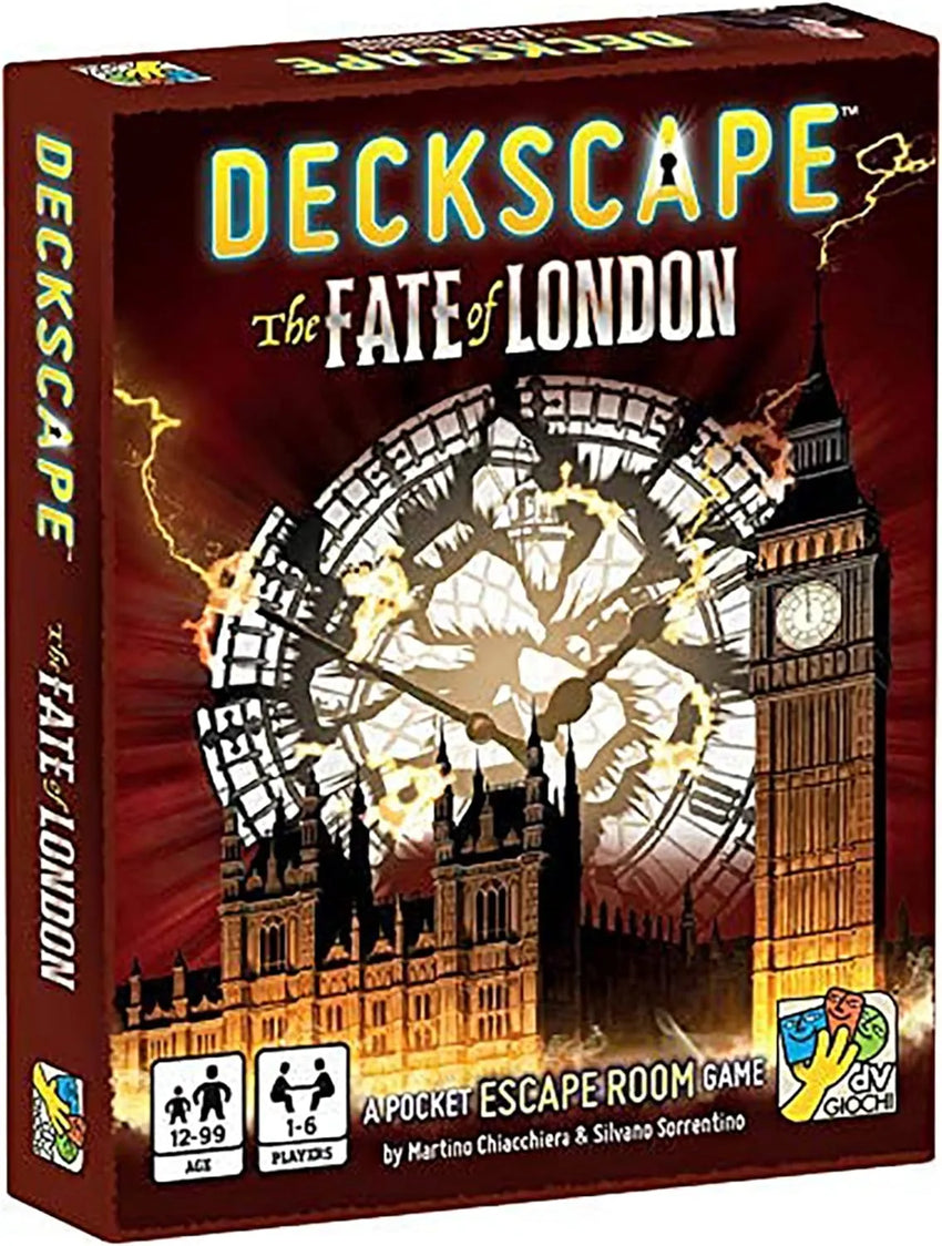 Deckscape: The Fate of London-Stalo žaidimai-Brain Games LT