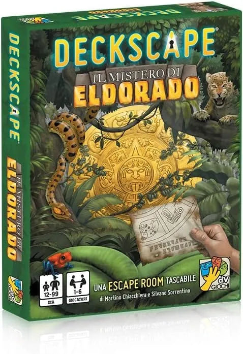 Deckscape: The Mystery of Eldorado-Stalo žaidimai-Brain Games LT