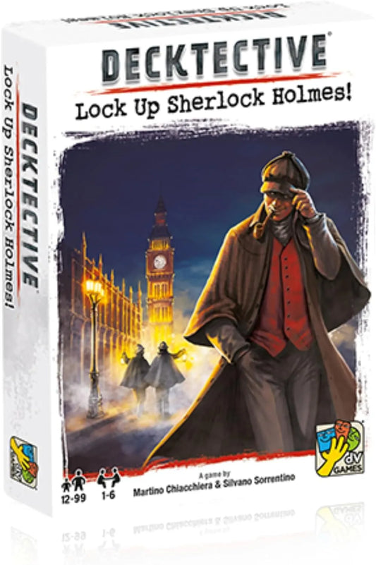 Decktective: Lock Up Sherlock Holmes-Stalo žaidimai-Brain Games LT