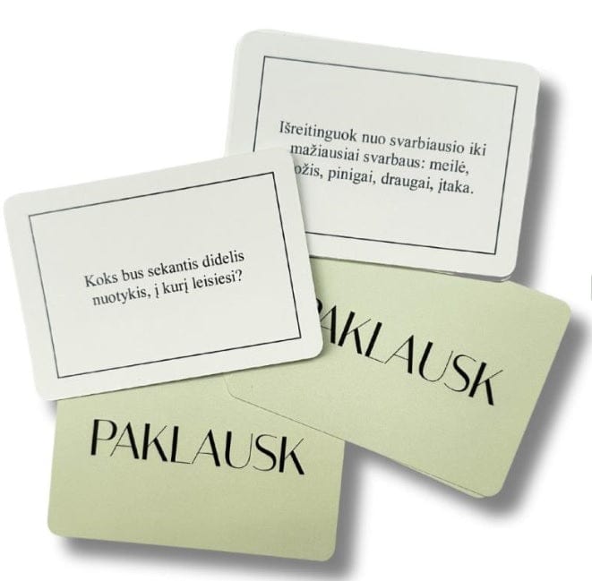 Deividas Bimba Stalo žaidimai Paklausk draugams