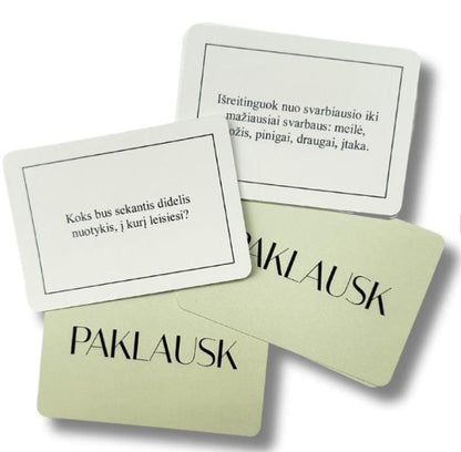 Deividas Bimba Stalo žaidimai Paklausk draugams