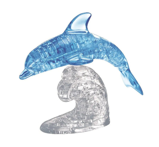 Crystal Puzzle 3D Delionės Delfinas (mėlynas)