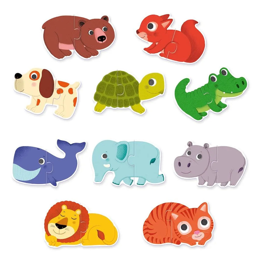 Dėlionė Animals-Vaikiškos dėlionės-Brain Games LT