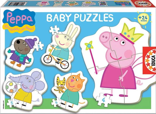 Dėlionė mažiesiems Peppa Pig-Vaikiškos dėlionės-Brain Games LT
