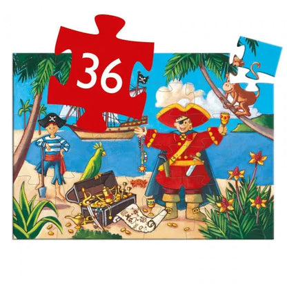 Dėlionė - Piratas, 36-Vaikiškos dėlionės-Brain Games LT