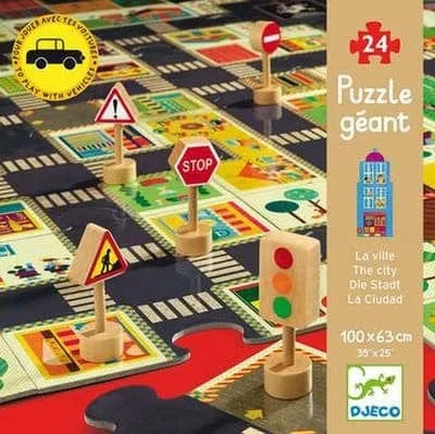 Dėlionė The city-Vaikiškos dėlionės-Brain Games LT
