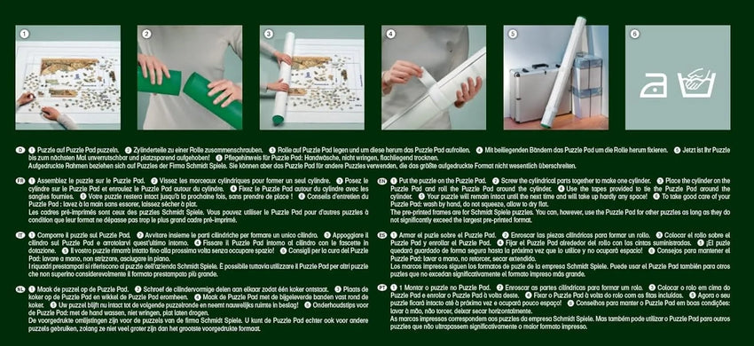 Dėlionių kilimėlis 500-6000-Universalios dėlionės-Brain Games LT