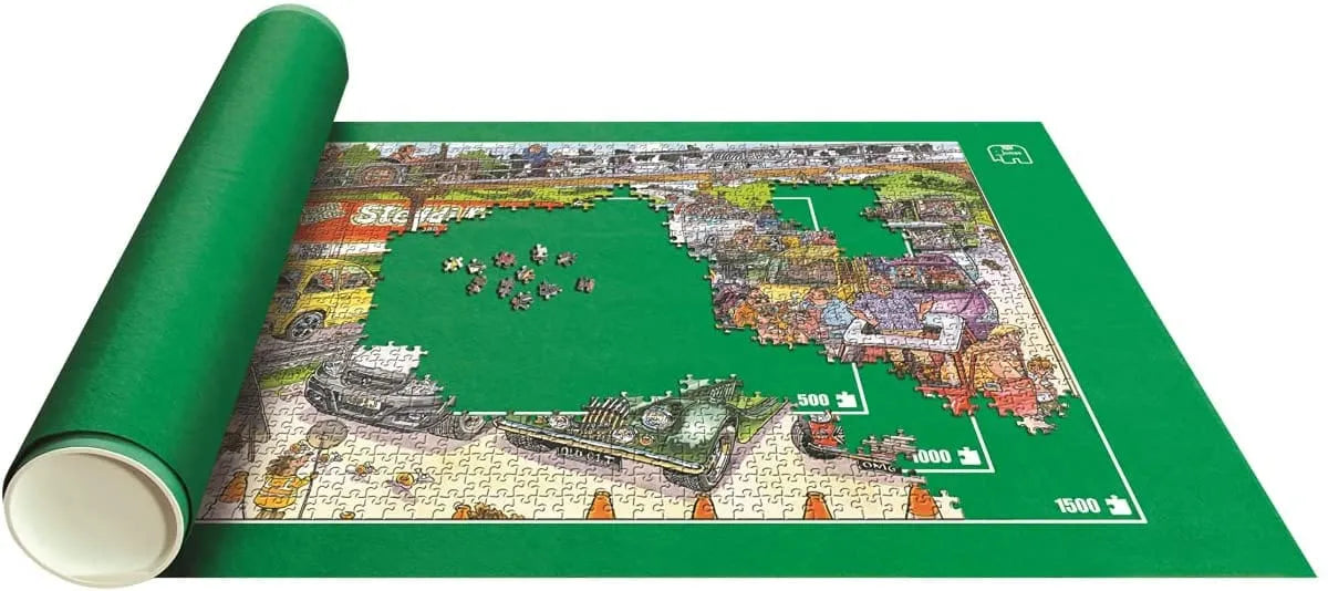 Dėlionių kilimėlis Puzzle and roll, 1500-Universalios dėlionės-Brain Games LT