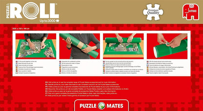 Dėlionių kilimėlis Puzzle and roll, 3000-Universalios dėlionės-Brain Games LT
