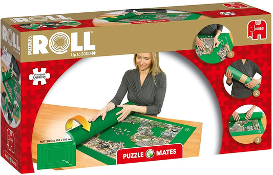 Dėlionių kilimėlis Puzzle and roll, 3000-Universalios dėlionės-Brain Games LT