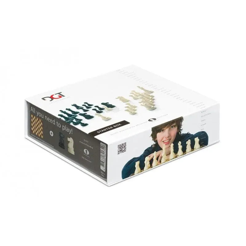 DGT Chess Starter Box Brown-Klasikiniai žaidimai-Brain Games LT