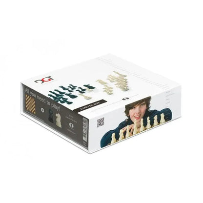 DGT Chess Starter Box Brown-Klasikiniai žaidimai-Brain Games LT