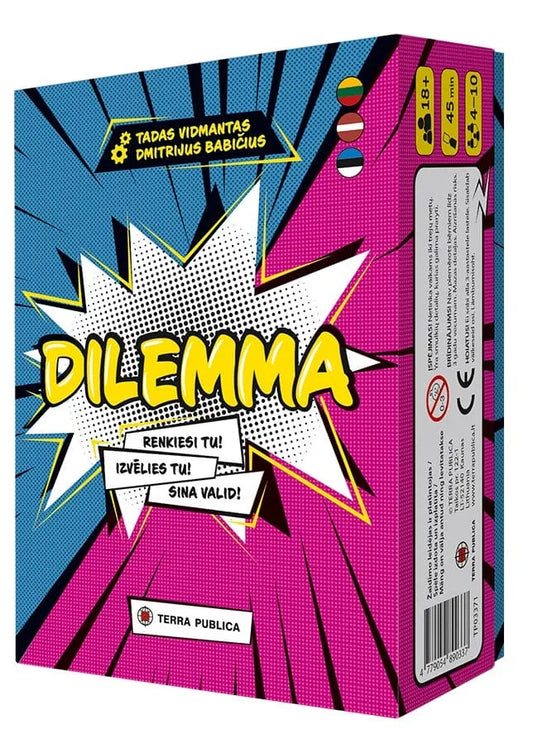 Dilemma.Renkiesi tu-Stalo žaidimai-Brain Games LT