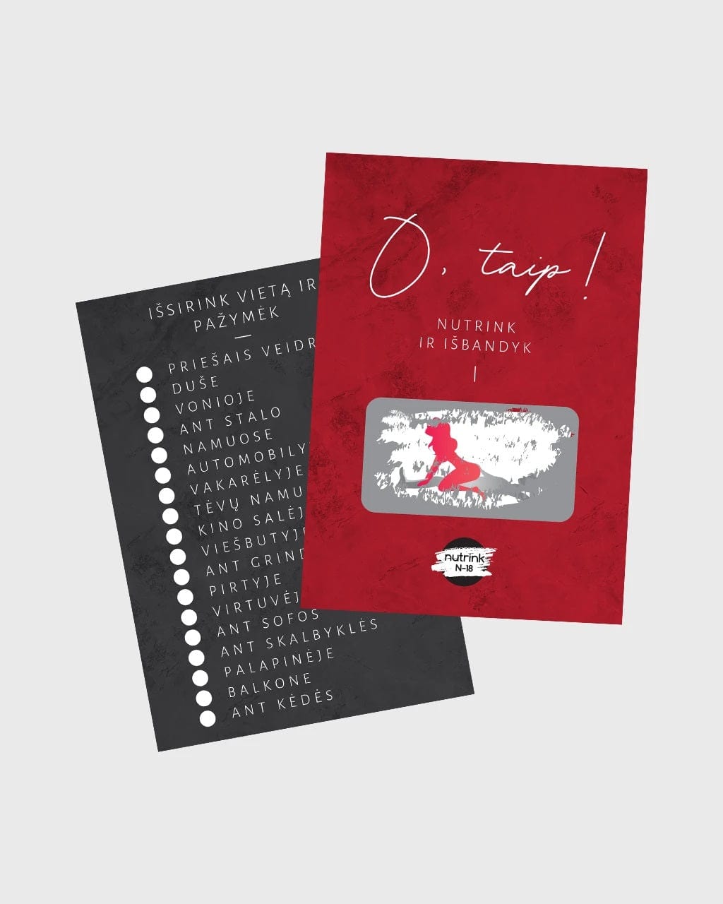 Dinaminis bitas Kita Nutrinamų kortelių rinkinys „Tobulas pasimatymas“