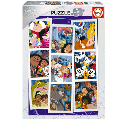 Disney 100 Collage, 1000-Vaikiškos dėlionės-Brain Games LT