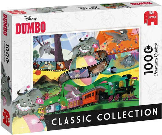 Disney Classic Collection Dumbo, 1000-Universalios dėlionės-Brain Games LT