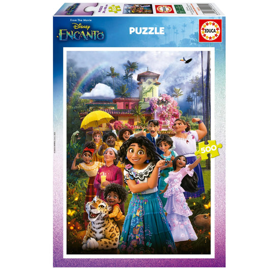 Disney Encanto, 500-Vaikiškos dėlionės-Brain Games LT