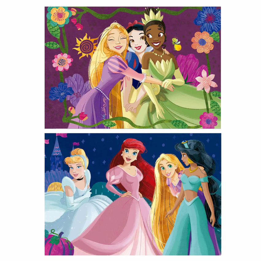 Disney Princess, 2×50-Vaikiškos dėlionės-Brain Games LT