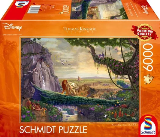 Disney - The Lion King - Return to Pride Rock, 6000-Universalios dėlionės-Brain Games LT