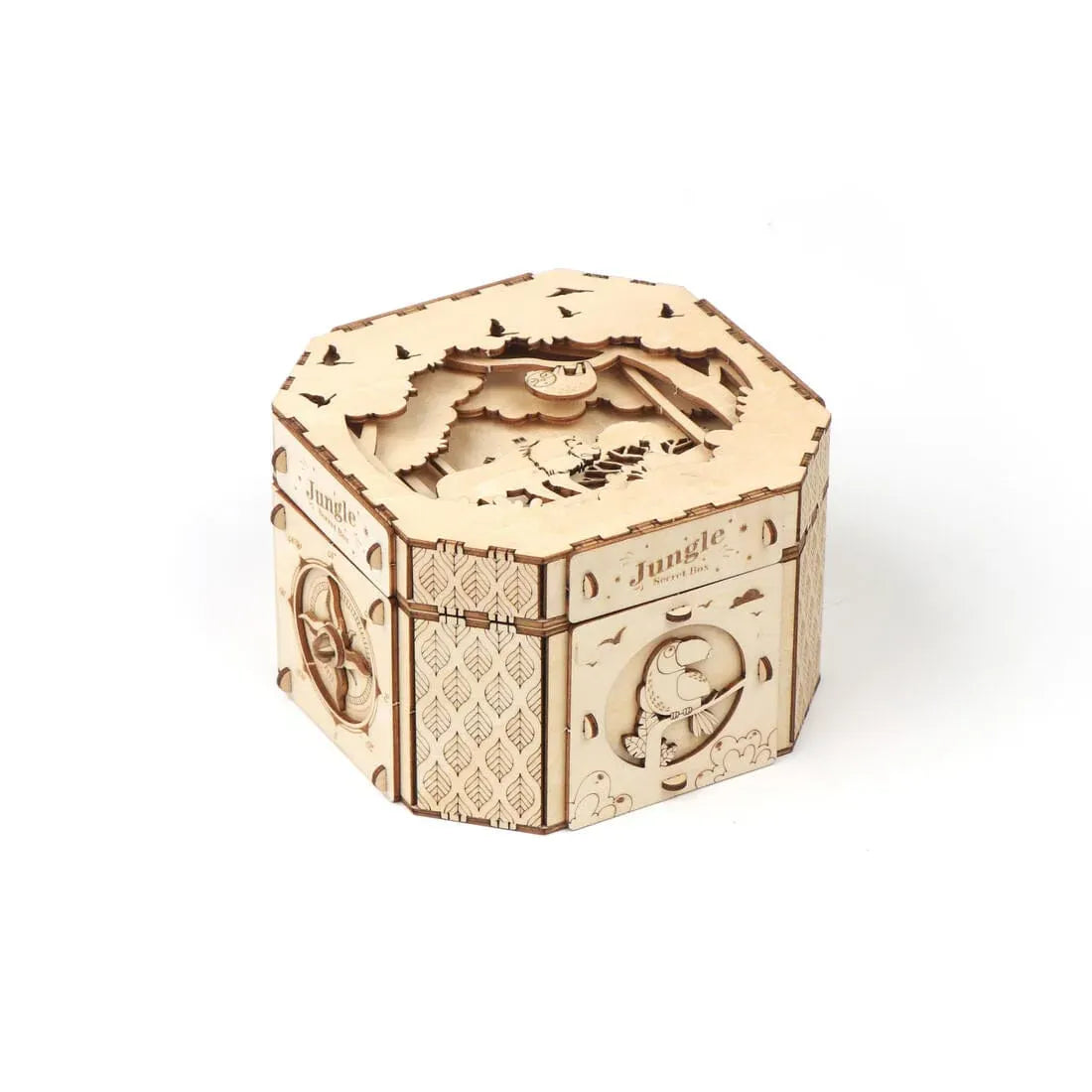 DIY Jungle Secret Treasure Box-Galvosūkiai-Brain Games LT