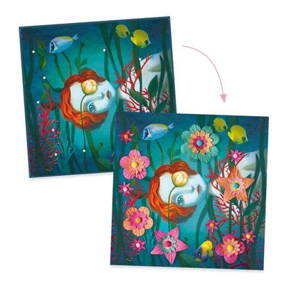 Djeco Kita Popieriniai kūriniai - Roko rožės