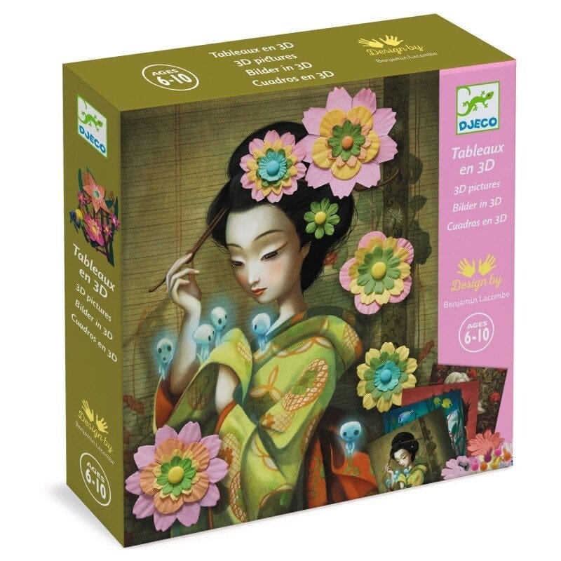 Djeco Kita Popieriniai kūriniai - Roko rožės