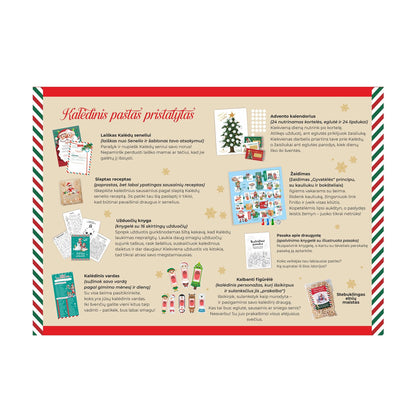 Djeco Stalo žaidimai Kalėdinis paštas