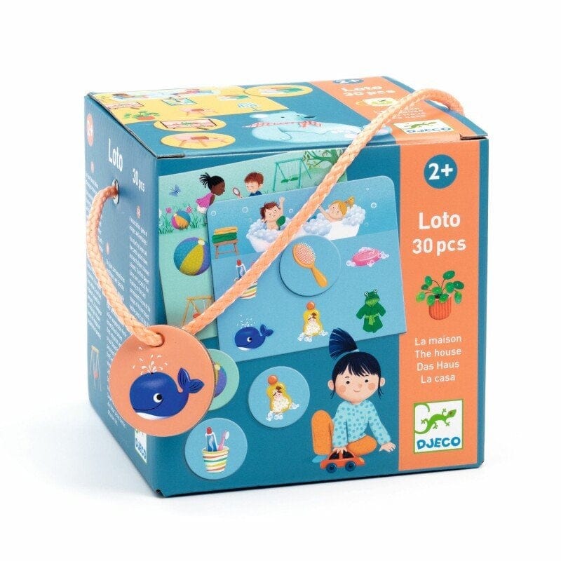 Djeco Stalo žaidimai Loto žaidimas - Namai