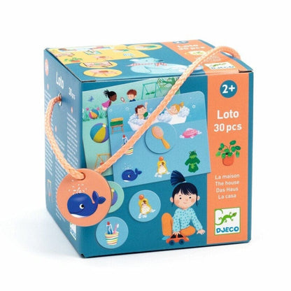 Djeco Stalo žaidimai Loto žaidimas - Namai