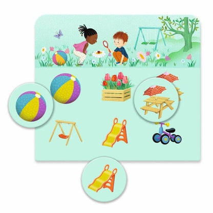 Djeco Stalo žaidimai Loto žaidimas - Namai