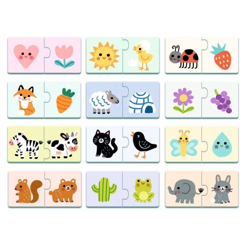 Djeco Vaikiškos dėlionės Spalvos, 24