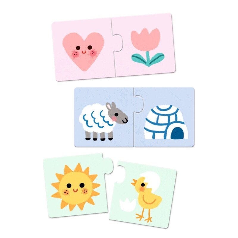 Djeco Vaikiškos dėlionės Spalvos, 24