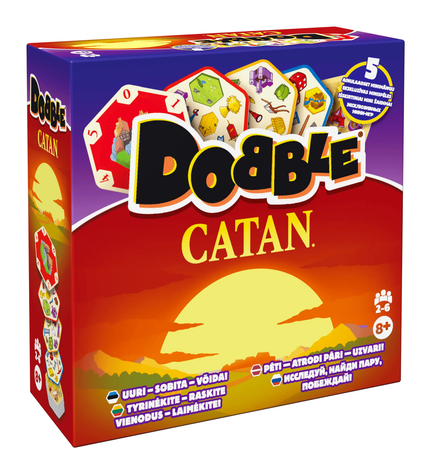 Dobble CATAN-Stalo žaidimai-Brain Games LT