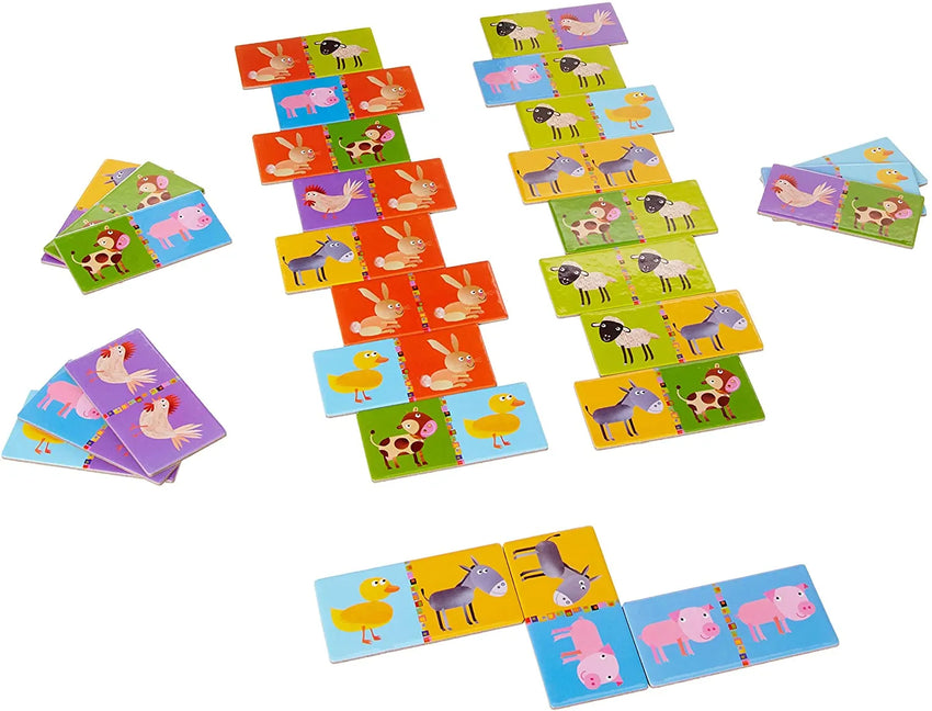 Domino Farm-Vaikiškos dėlionės-Brain Games LT