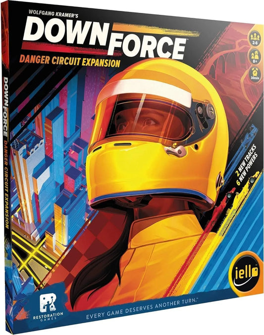 Downforce: Danger Circuit (papildymas)-Stalo žaidimai-Brain Games LT