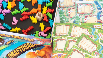 Draftosaurus-Stalo žaidimai-Brain Games LT