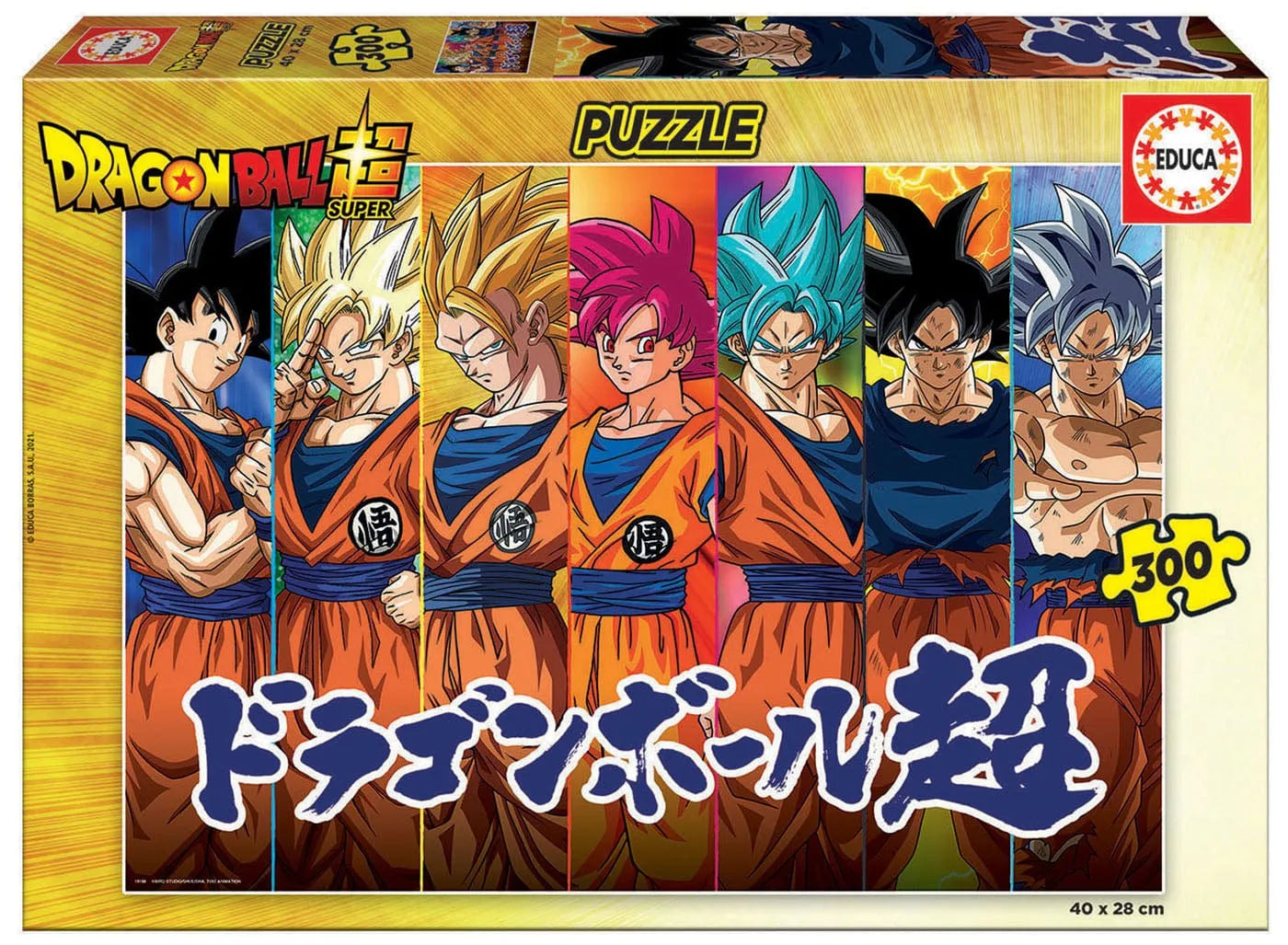 Dragon Ball Super, 300-Vaikiškos dėlionės-Brain Games LT