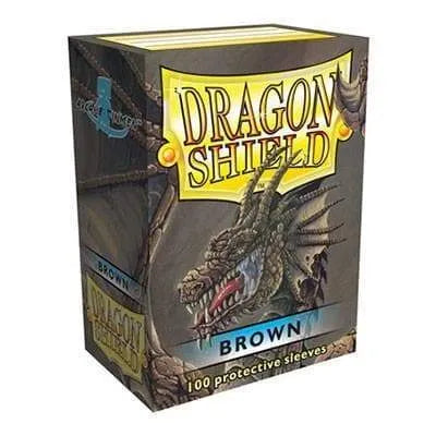 Dragon Shield - Brown, 63.5x88, 100 vnt.-Kita-Brain Games LT
