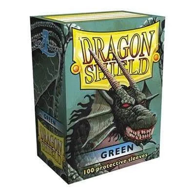 Dragon Shield - Green, 63.5x88, 100 vnt.-Kita-Brain Games LT