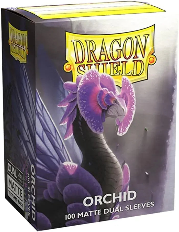 Dragon Shield: Matte – Dual Orchid (100) (63x88 mm)-Kita-Brain Games LT