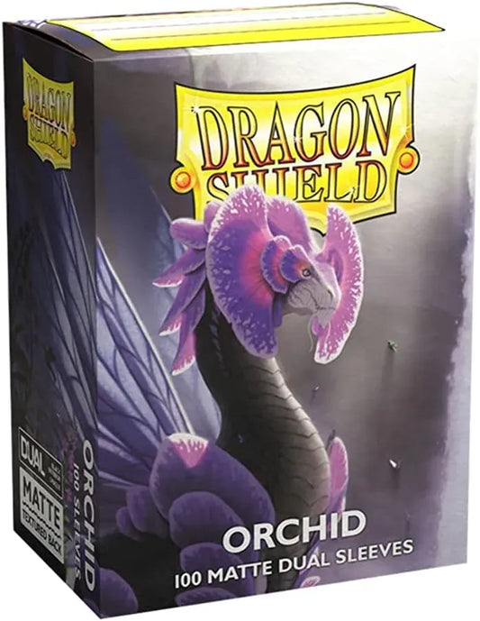 Dragon Shield: Matte – Dual Orchid (100) (63x88 mm)-Kita-Brain Games LT