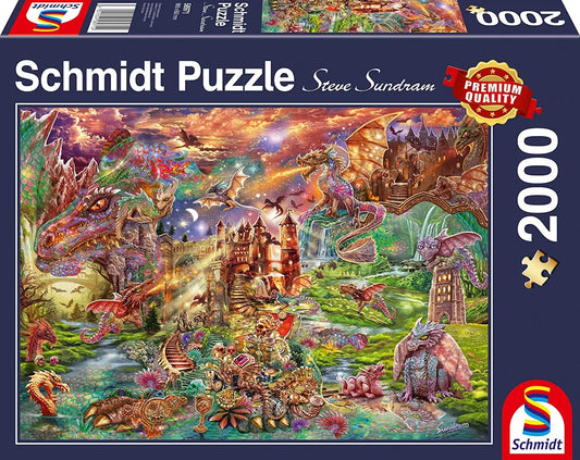 Dragons' treasure, 2000-Universalios dėlionės-Brain Games LT