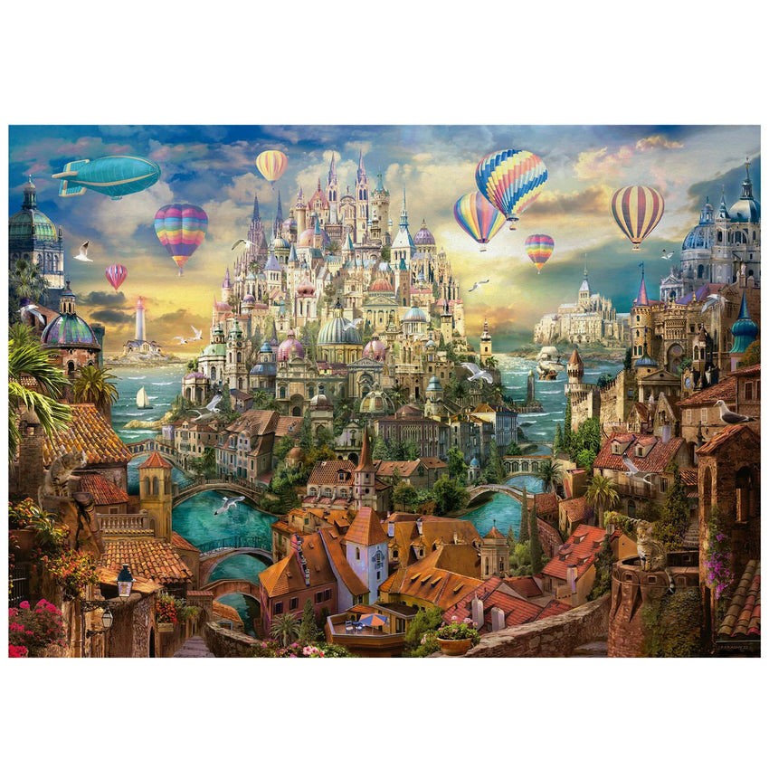 Dream Town, 8000-Universalios dėlionės-Brain Games LT