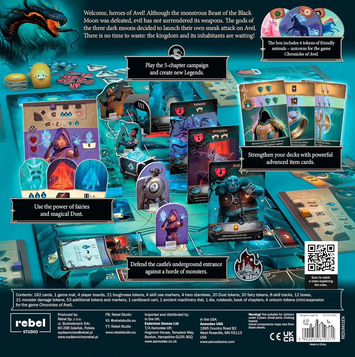 Dungeon Legends-Stalo žaidimai-Brain Games LT