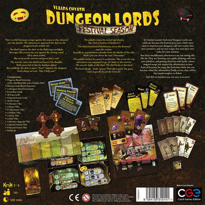 Dungeon Lords: Festival Season (papildymas)-Stalo žaidimai-Brain Games LT