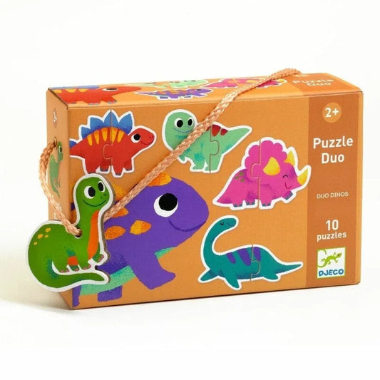 Duo dėlionė - Dinozaurai-Vaikiškos dėlionės-Brain Games LT